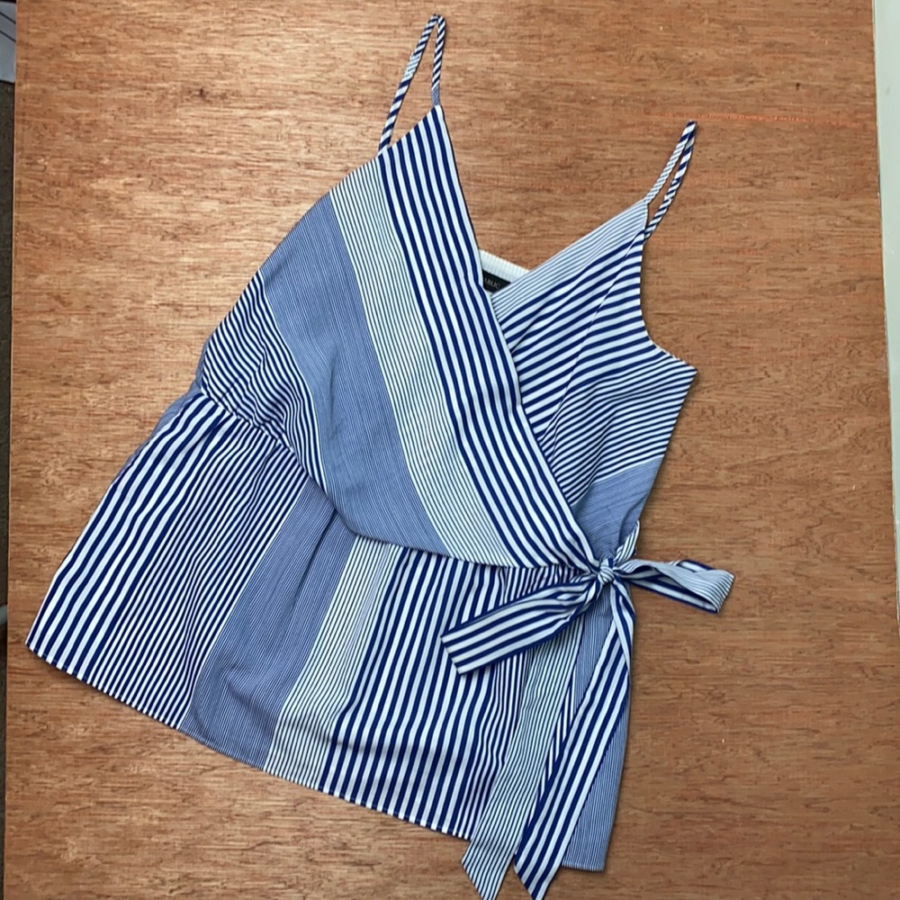 Banana Republic Wrap Tie Sleeveless Top XS